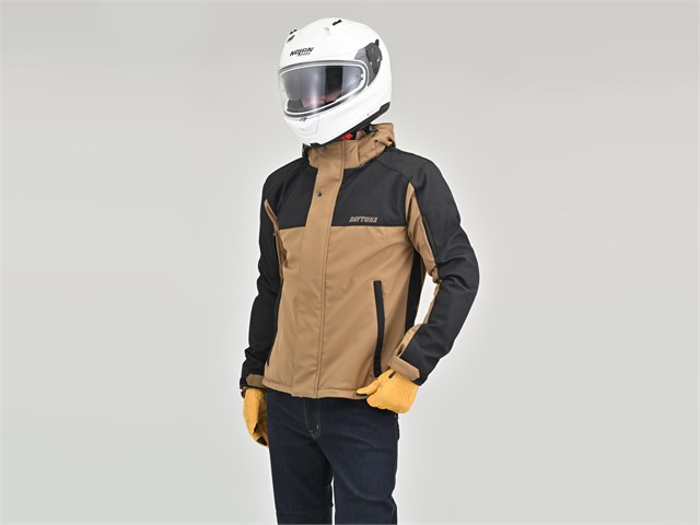 在庫有り DAYTONA デイトナ DJ005ソフトシェルジャケットBR/2XL 39647|MOTO-OCC 店