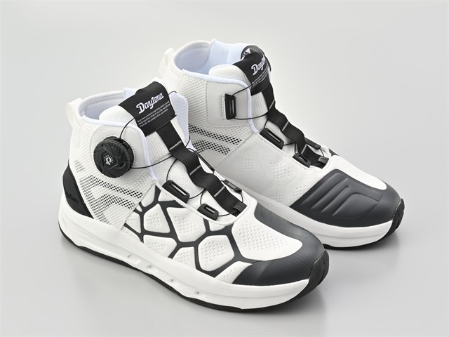 在庫有り DAYTONA デイトナ DS-504 S-ARシューズ BKWH24.0 66364｜MOTO-OCC 店 7,458円