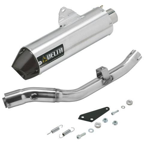DELTA デルタ サイレンサー バレル4- CRF250L/Rally '21- レース用 シルバー マフラー G5081|MOTO-OCC 店