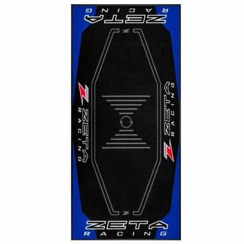 DIRTFREAK ダートフリーク レーシングマット フロアマット 100x220cm ZETA BLUE/BLACK G6005