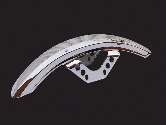 汎用　鉄　フェンダー メッキ/ゼファー400/χ 750 ゼファー1100 Amazon | Z2タイプ フロント 鉄フェンダー メッキ /ゼファー400 750