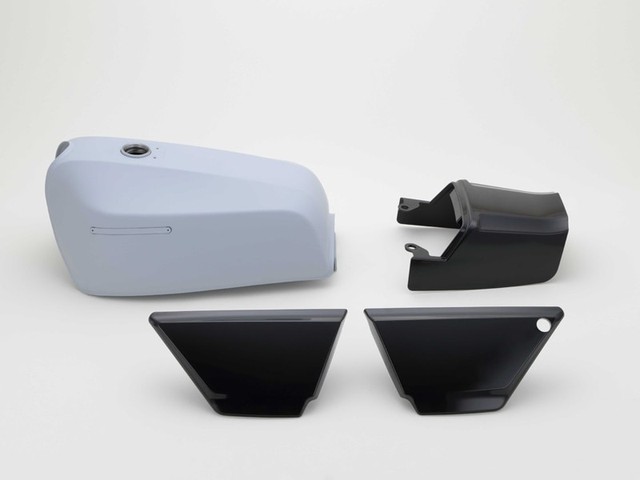 ゼファー400 FXタイプ外装セット(後期シート)無塗装ペイントベース ドレミコレクション 17091