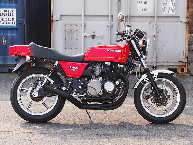 ゼファー400 FXタイプタンクセット(E2レッド)タックロール ドレミコレクション 17142