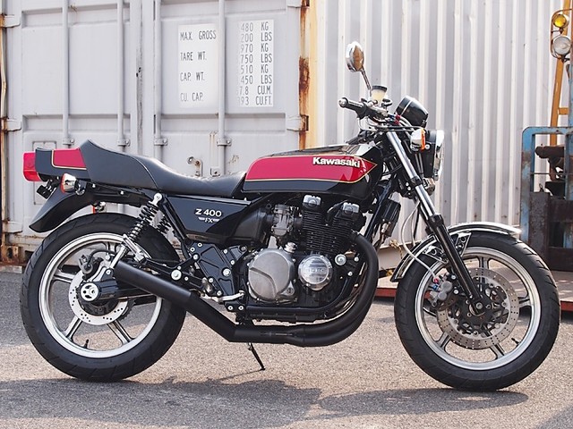 ゼファー400χ FXタイプタンクセット(E4エボニー)前期シート ドレミコレクション 17193|MOTO-OCC 店