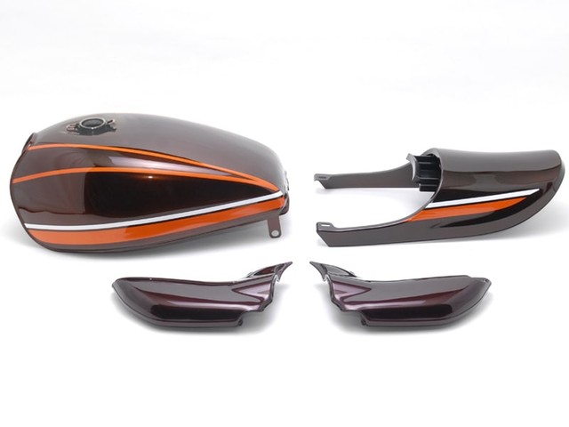ゼファー750 Z2タイプスチールタンクセット(Z2キャップ仕様)赤タイガー ドレミコレクション 20043 108,878円