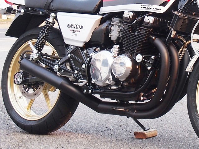 楽天市場】KAWASAKI ゼファー400/χ 手曲げ70 ヨンイチ管 【70管】 昭和
