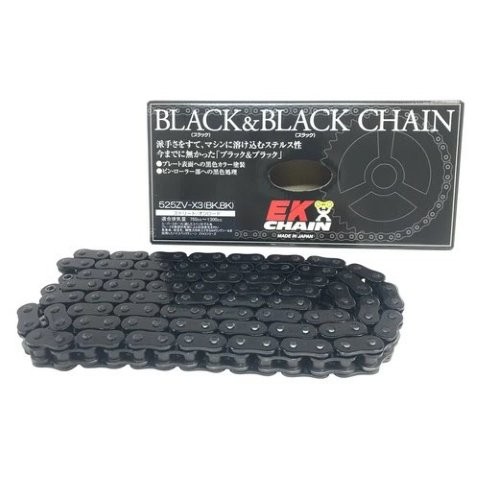 /江沼チェーン EK チェーン/サイズ : 525ZV-X3(BK;BK)/リンク数 : 144/ジョイント : MLJ/ジョイントタイプ : カシメ 18,262円