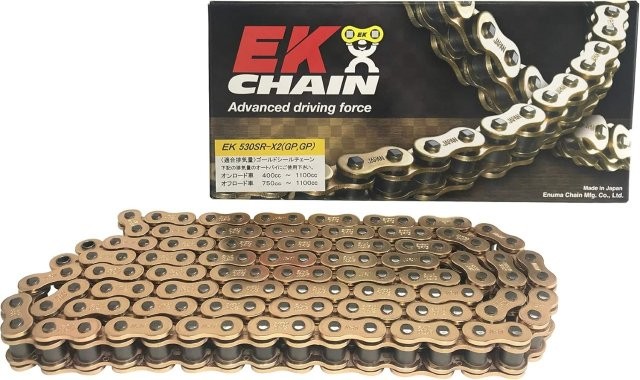 /江沼チェーン EK チェーン/サイズ : 530SR-X2(GP;GP)/リンク数 : 132/ジョイント : SLJ/ジョイントタイプ : スクリュSLJ