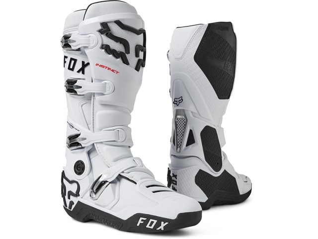 在庫有り FOX フォックス インスティンクト ブーツ WHT 12(28.6cm) 24347-008-12｜MOTO-OCC 店