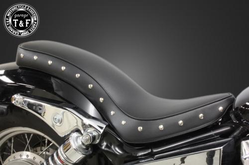 在庫有り Garage T&F ティーアンドエフ HONDA ホンダ スラッシャー400/750 スタッド付きコブラシート(スムース) SS400ST13
