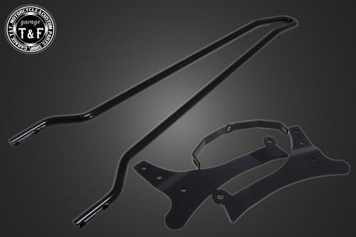 在庫有り Garage T&F ティーアンドエフ YAMAHA ヤマハ ビラーゴ250 純正フェンダー専用シーシーバーロング(ブラック) XV250CB06BK