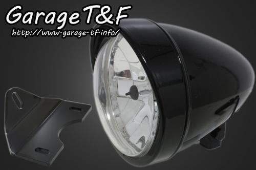 在庫有り Garage T&F ティーアンドエフ エストレヤ 5.75インチロケットライト(ブラック)&ライトステー(タイプG)KIT EST250HL48|MOTO-OCC 店