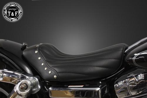 在庫有り Garage T&F ティーアンドエフ ダイナ(DYNA) スタッド付きシングルシートタイプB(バーチカル) 510181