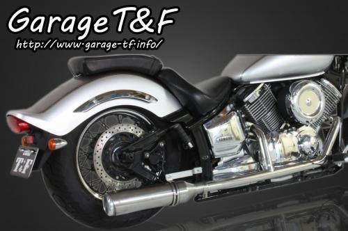 在庫有り Garage T&F ティーアンドエフ ドラッグスター1100 2in1クラシックマフラータイプ6 DS1100ML08