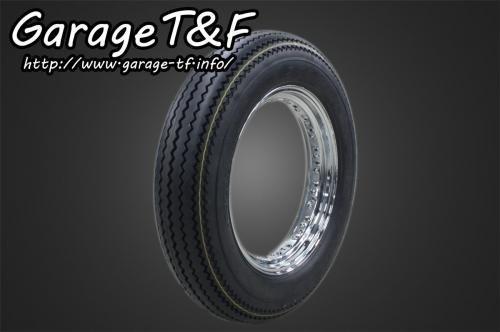 在庫有り Garage T&F ティーアンドエフ ドラッグスター1100 unilli(ユナリ) ビンテージタイヤ16&times;5.00(オールブラック) DS1100TR09｜MOTO-OCC 店