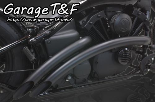 在庫有り Garage T&F ティーアンドエフ ドラッグスター400 ベントマフラー(ブラック)タイプ1 2008年式までのモデル(キャブ仕様) DS400VTML02|MOTO-OCC 店