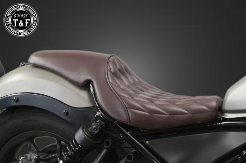 楽天市場】ホンダ レブル250/500交換用ロングシート RB0190/ Diabolus