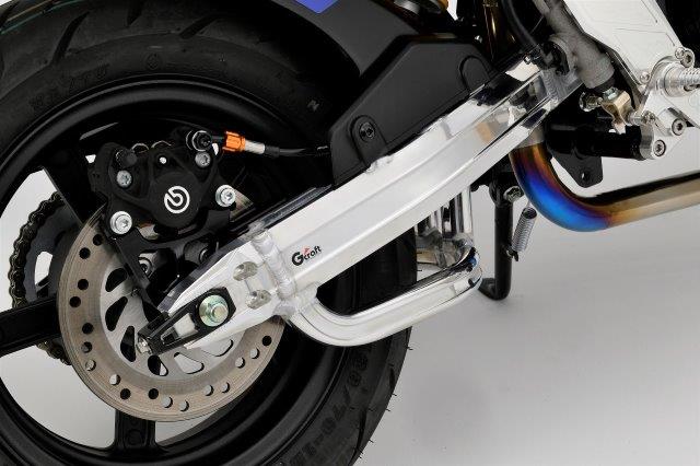 楽天市場】Gcraft GROM（JC92）用 T/Sスイングアーム＋10cm スタビ付き