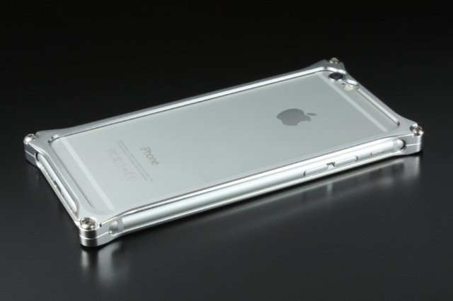 GILD DESIGN ギルドデザイン ソリッドバンパー シルバー iPhone6/6s GI-242S 41399