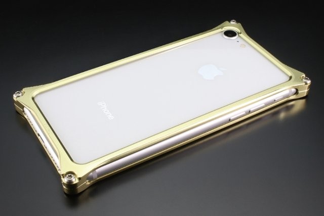 GILD DESIGN ギルドデザイン ソリッドバンパー シャンパンゴールド iPhone SE(2020)/8/7 GI-402CG 42411