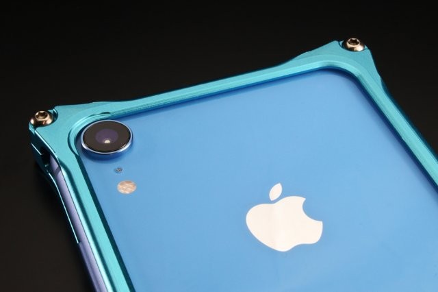 GILD DESIGN ギルドデザイン ソリッドバンパー ライトブルー iPhoneXR GI-424LB 42807