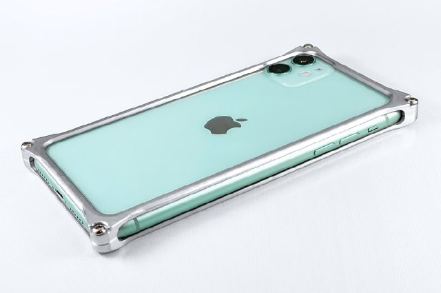GILD DESIGN ギルドデザイン ソリッドバンパー シルバー iPhone11 GI-425S 43051