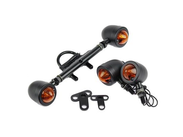 在庫有り GOODS グッズ ダウンマウントウインカーキット（ショート） スモールバレットBK /SR400/500 61-73120-SSR 12,006円