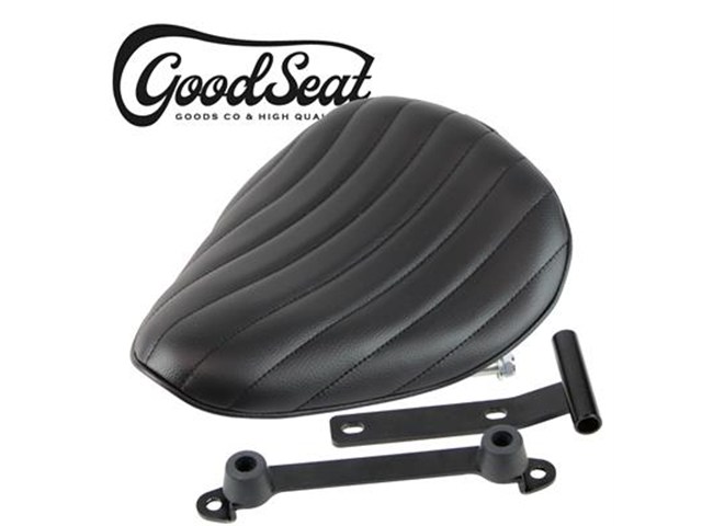 在庫有り GOODS グッズ GOODSEAT "SADDLE" バーチカル (BLACK) エストレヤ用キット G3-00174｜MOTO-OCC 店