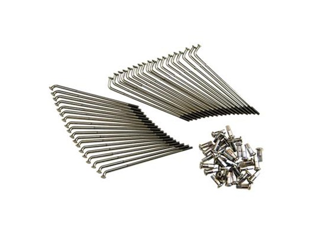 在庫有り GOODS グッズ スチールスポーク 18インチ SR400/500 (01年-Final) フロント ディスク G5-00128