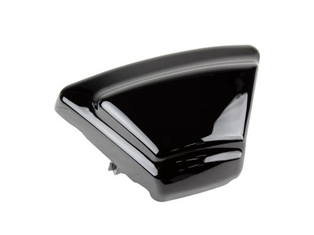 在庫有り GOODS グッズ ETCビルトイン・サイドカバー SR400 (09-19年) 黒塗装仕上げ G6-00202