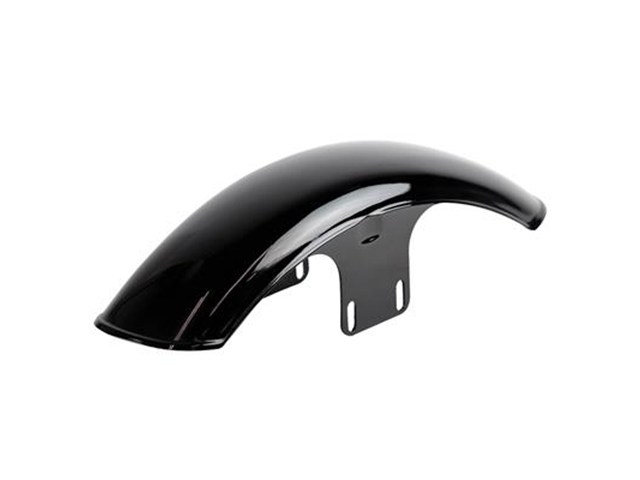 在庫有り GOODS グッズ タイトリブ フロントフェンダー ミドル SR400/500(78'~Final) 黒塗装仕上げ G6-00251｜MOTO-OCC 店
