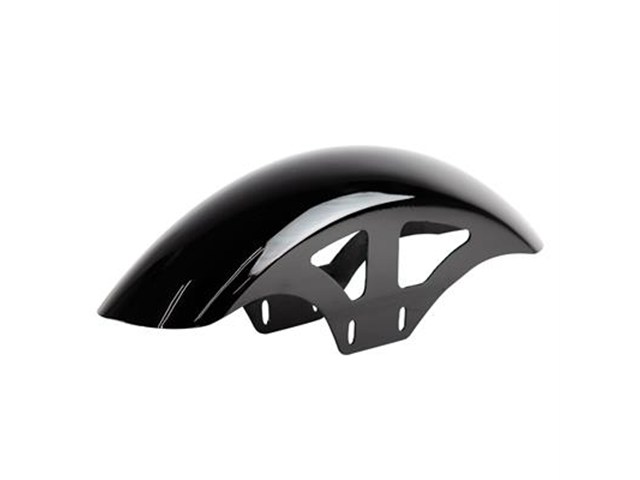 在庫有り GOODS グッズ ソニックアーチフロントフェンダー XL/DYNA（39mmナローグライド） 黒塗装仕上げ GW-6042