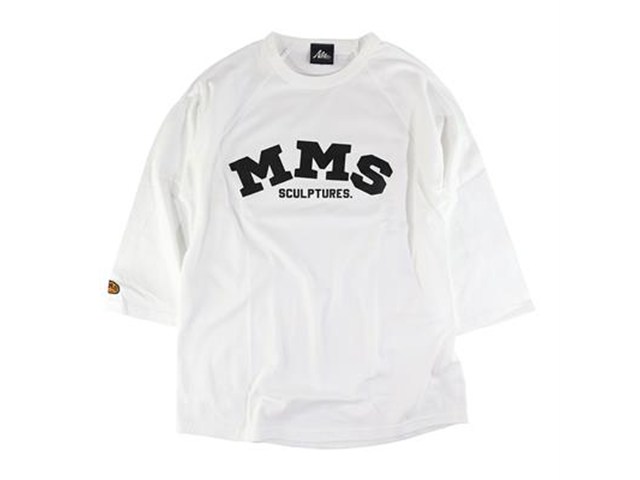 在庫有り GOODS グッズ MMS RAGLAN! 3/4 SLEEVE /ホワイト /L-size MMS-RS003