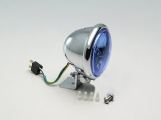 要納期確認 HURRICANE ハリケーン 4.5マルチリフレクターヘッドライトkit マグナ50 ブルーレンズ HA5605BU