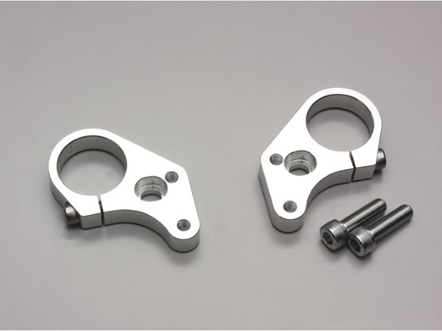 在庫有り HURRICANE ハリケーン アンダーブラケット φ41 バンディット250/400/V LD/バーハン車不可 シルバーアルマイト HB0626A