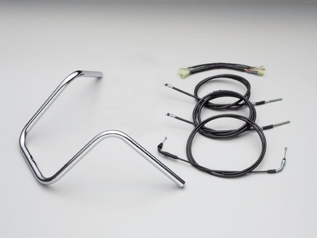 要納期確認 HARRICANE ハリケーン 300エイプハンガー3型ハンドルkit ズーマー(08- FI車) ブラックケーブル HBK623-01 12,010円