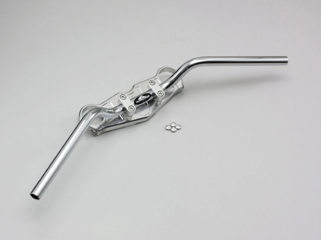 要納期確認 HURRICANE ハリケーン バーハンドルkit VFR1200F DCT クロームメッキ＆シルバー HBK651A