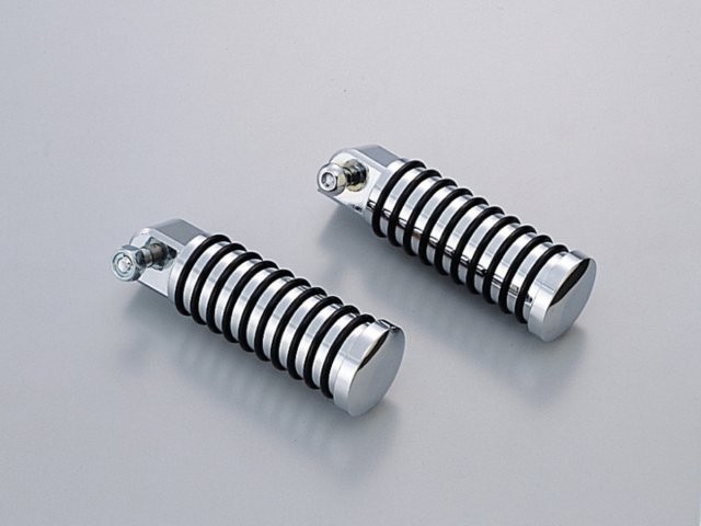 在庫有り HURRICANE ハリケーン フットペグ TYPEI フロント DS4/11 DS250 シャドウスラッシャー STEED他 クロームメッキ HF5151