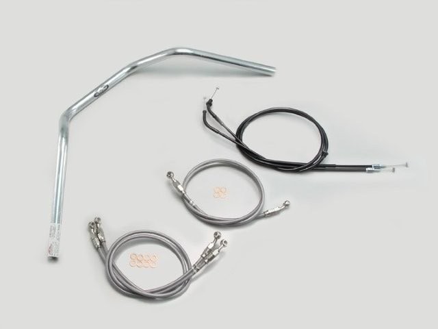 要納期確認 HURRICANE ハリケーン 150アップ2型 ハンドルSET CB1300SB(05~09 ABS無し車) クロームメッキ H002-012C