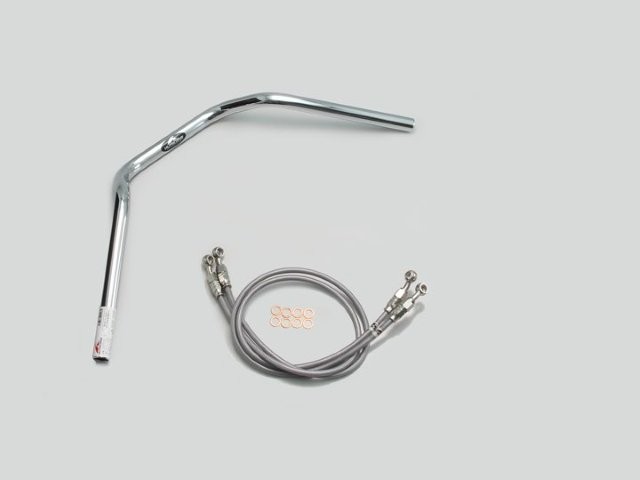 要納期確認 HURRICANE ハリケーン ナロー2型 ハンドルSET CB1300SB(05~09 ABS無し車) クロームメッキ H002-046C