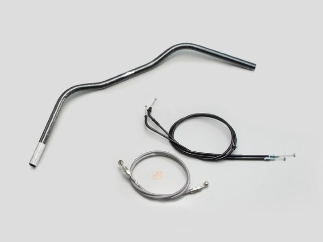 要納期確認 HURRICANE ハリケーン ワイドローオールド1型 ハンドルSET CB1300SF(03~09 ABS無し車) ブラック H003-076B