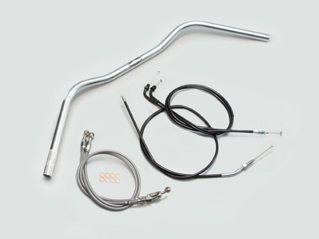 要納期確認 HARRICANE ハリケーン ワイドローオールド1型 ハンドルSET CB400SF VTEC/II/III(99~07) クロームメッキ H009-076C 19,243円