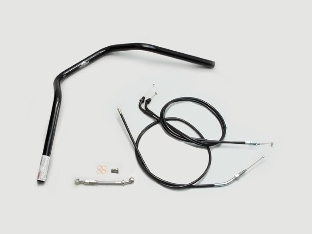 要納期確認 HURRICANE ハリケーン ナロー3型 ハンドルSET CB400SB(14-21 ABS車) ブラック H026-047B