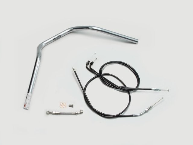 要納期確認 HURRICANE ハリケーン ナロー3型 ハンドルSET CB400SF VTEC Revo(14-21 ABS車) クロームメッキ H027-047C