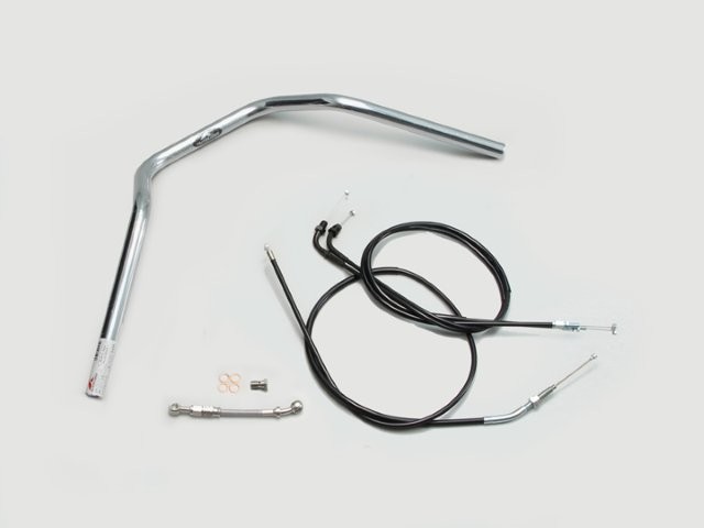 要納期確認 HURRICANE ハリケーン ナロー3型 ハンドルSET CB400SF(08~13 ABS車) クロームメッキ H030-047C