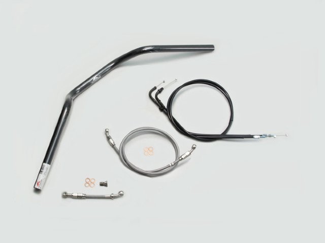 要納期確認 HARRICANE ハリケーン ヨーロピアン2型 ハンドルSET CB1100RS(SC65) ブラック H031-071B