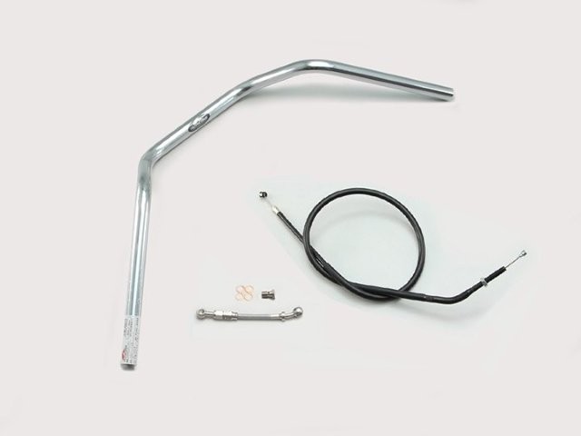 要納期確認 HURRICANE ハリケーン 150アップ2型 ハンドルSET モンキー125 ABS クロームメッキ H034-012C