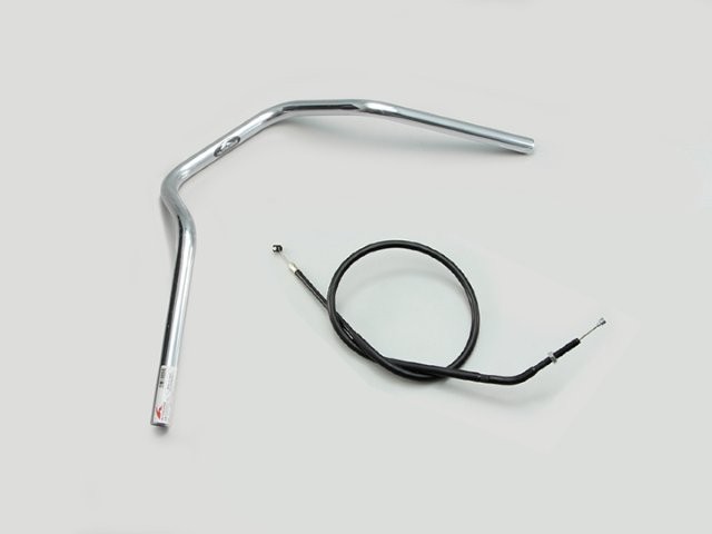 要納期確認 HARRICANE ハリケーン ナロー4型 ハンドルSET モンキー125 ABS クロームメッキ H034-048C