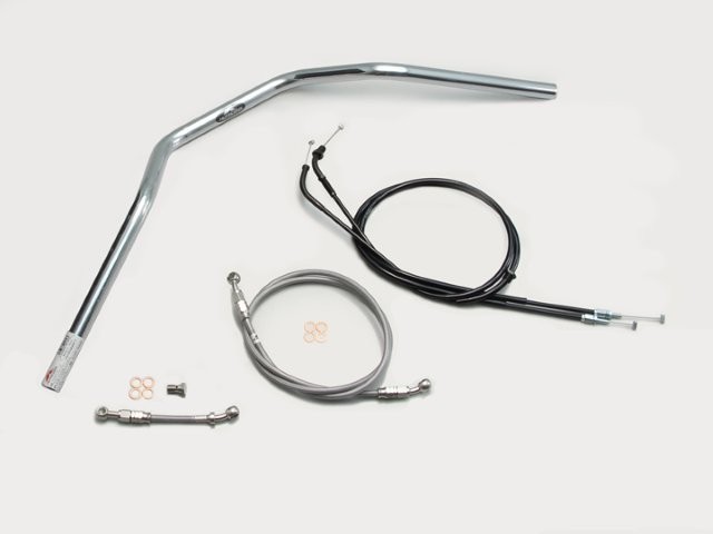 要納期確認 HARRICANE ハリケーン ZII-TYPE ハンドルSET CB1300SB(14~20 ABS車) クロームメッキ H035-078C