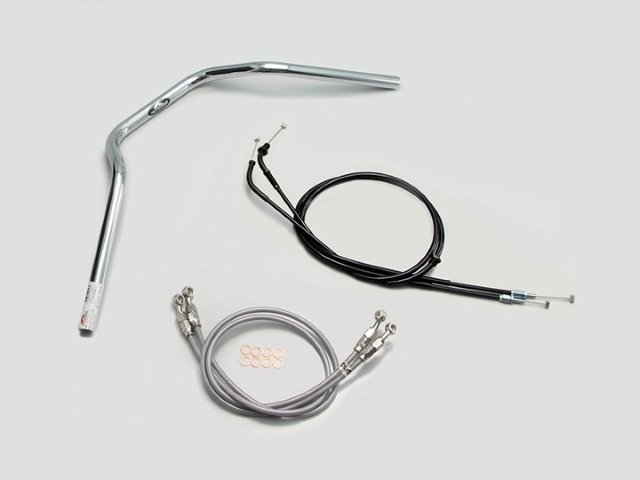 要納期確認 HURRICANE ハリケーン POLICE 3型 ハンドルSET CB1300SB(10~13 ABS無し車) クロームメッキ H038-067C 16,985円